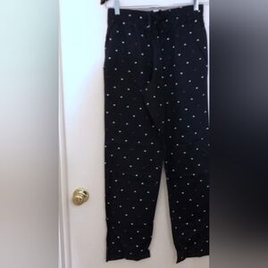 Old Navy Men’s Hearts Poplin PJ Pants Small